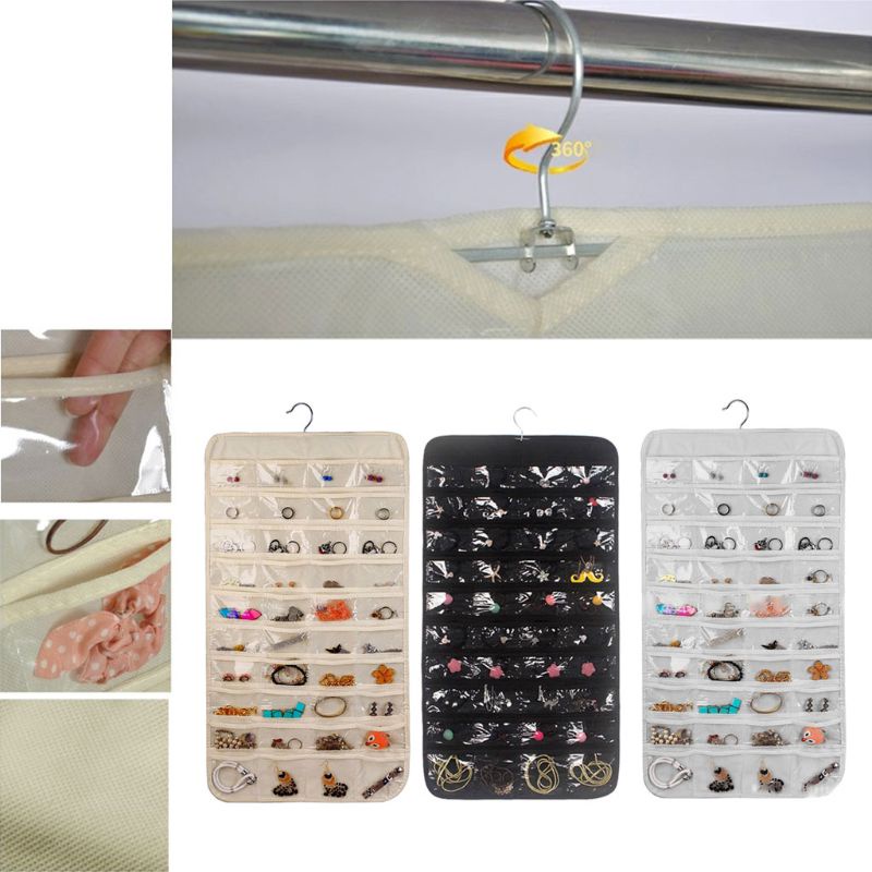 Túi Treo 80 Ngăn Đựng Trang Sức Tiện Lợi