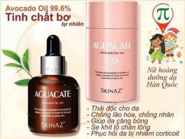 Tinh chất bơ Skinaz hàn quốc