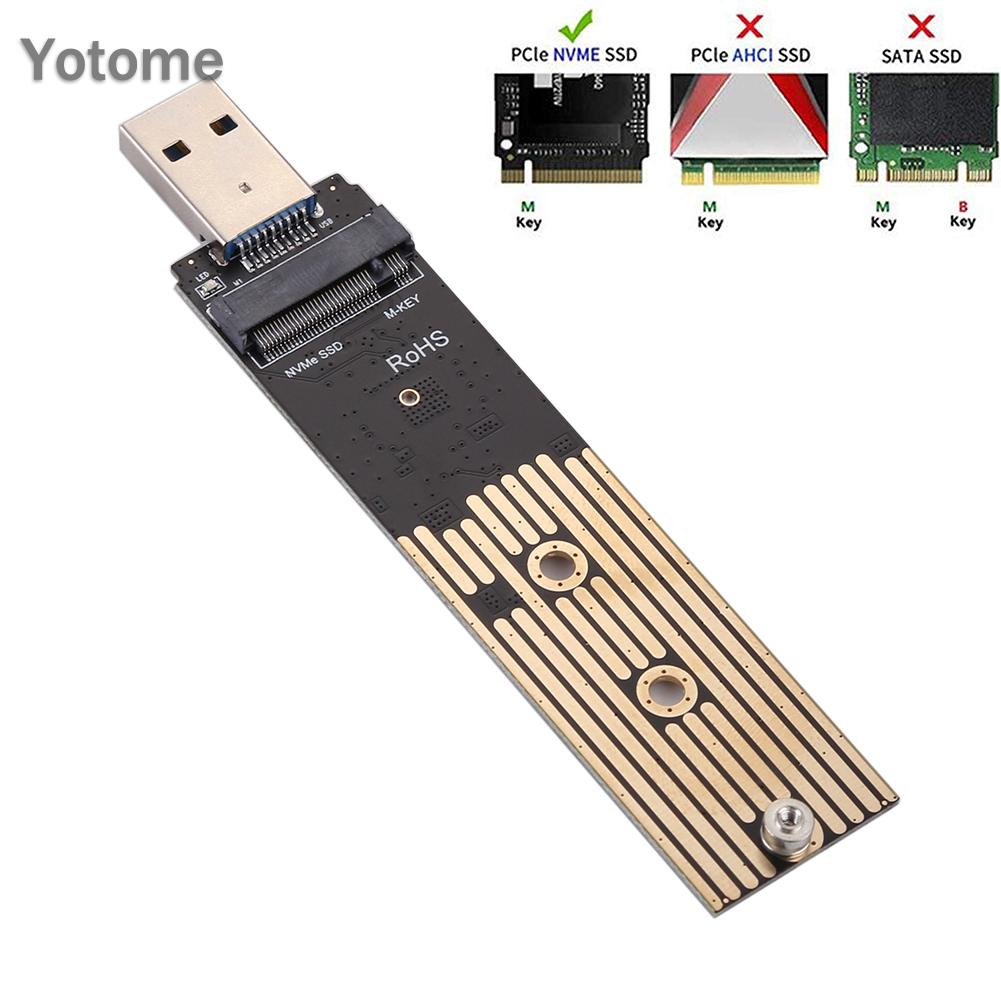 Thẻ Chuyển Đổi Pci-E Sang Usb 3.1 M.2 Nvme 3.0 | BigBuy360 - bigbuy360.vn