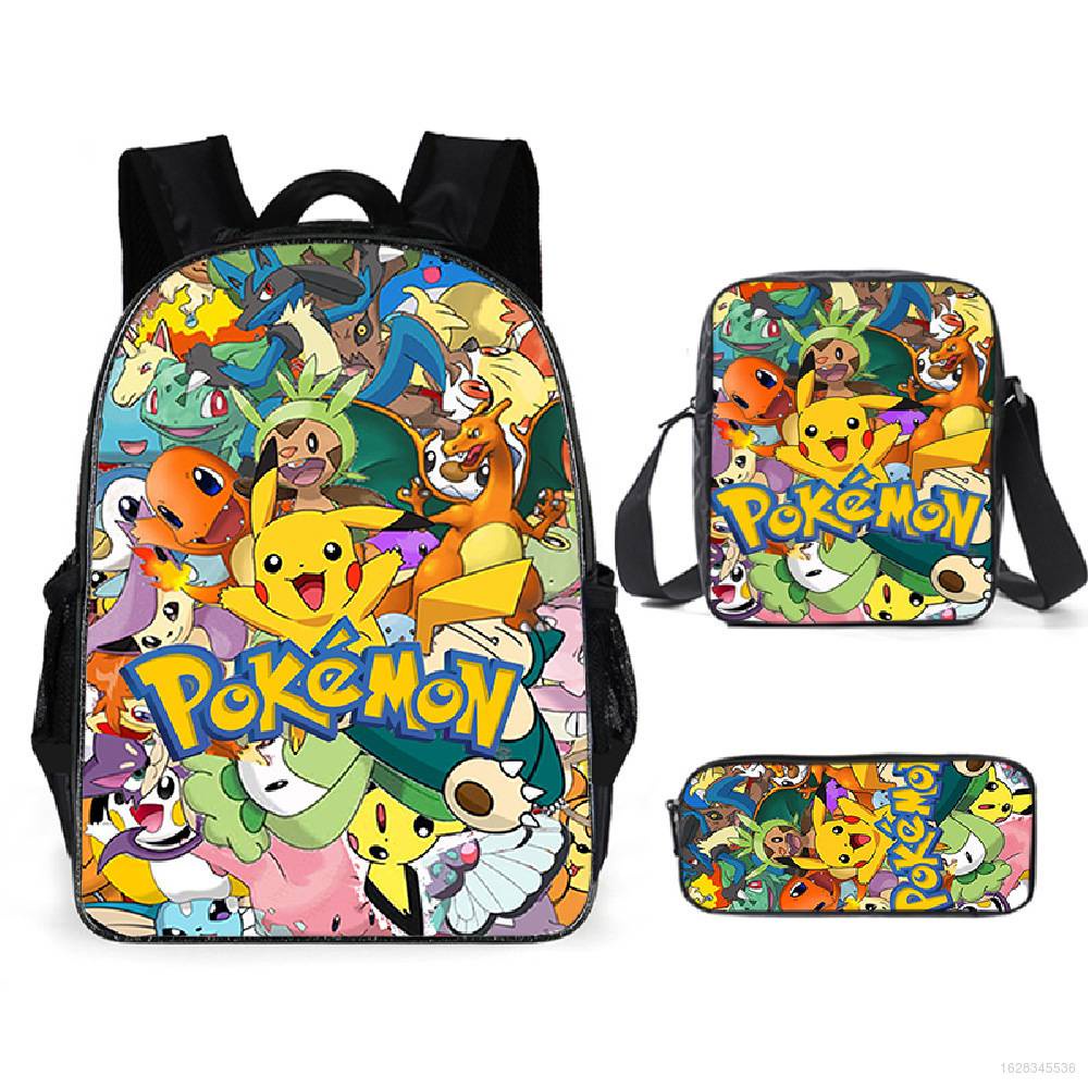 Mới Ba Lô Đi Học In Hình Pikachu Dễ Thương Cho Bé
