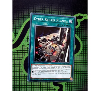 THẺ BÀI YUGIOH Spell Cyber Repair Plant  - Common