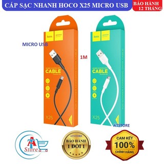 Cáp sạc nhanh micro usb hoco x25 1m chính hãng