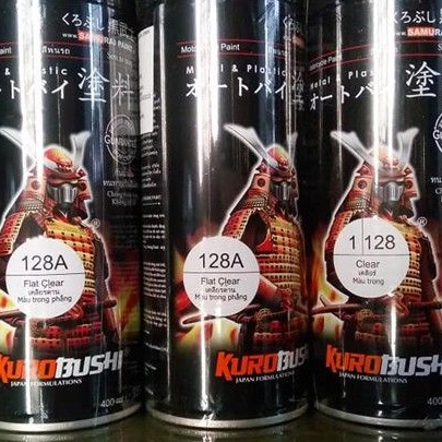 Chai sơn phủ bóng 128 và 128A - Sơn xịt Samurai