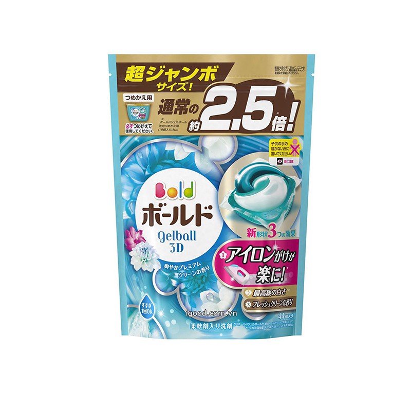 Viên giặt Gel Ball 3D (44 viên)