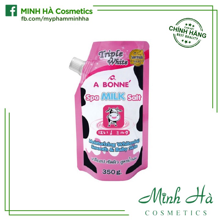 Muối tắm Thái Lan A Bonne Spa Milk Salt 350g