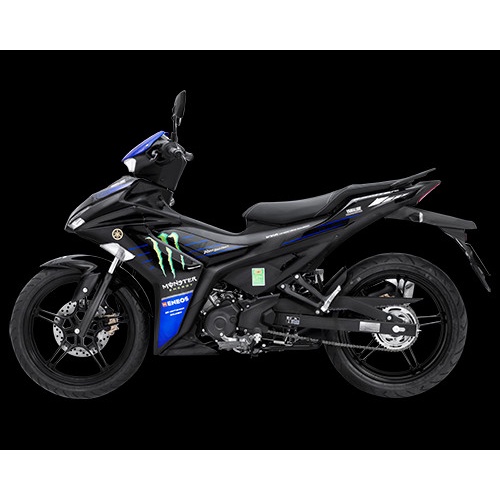 Tem Rời Exciter 155 mẫu zin monster màu đen xanh trắng