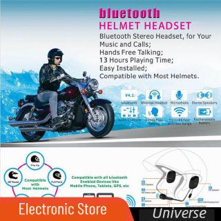Moto Helmet Headset  bluetooth Wireless Anti-interference Helmet Headset Hands Free bluetooth Intercom for Motorcycle