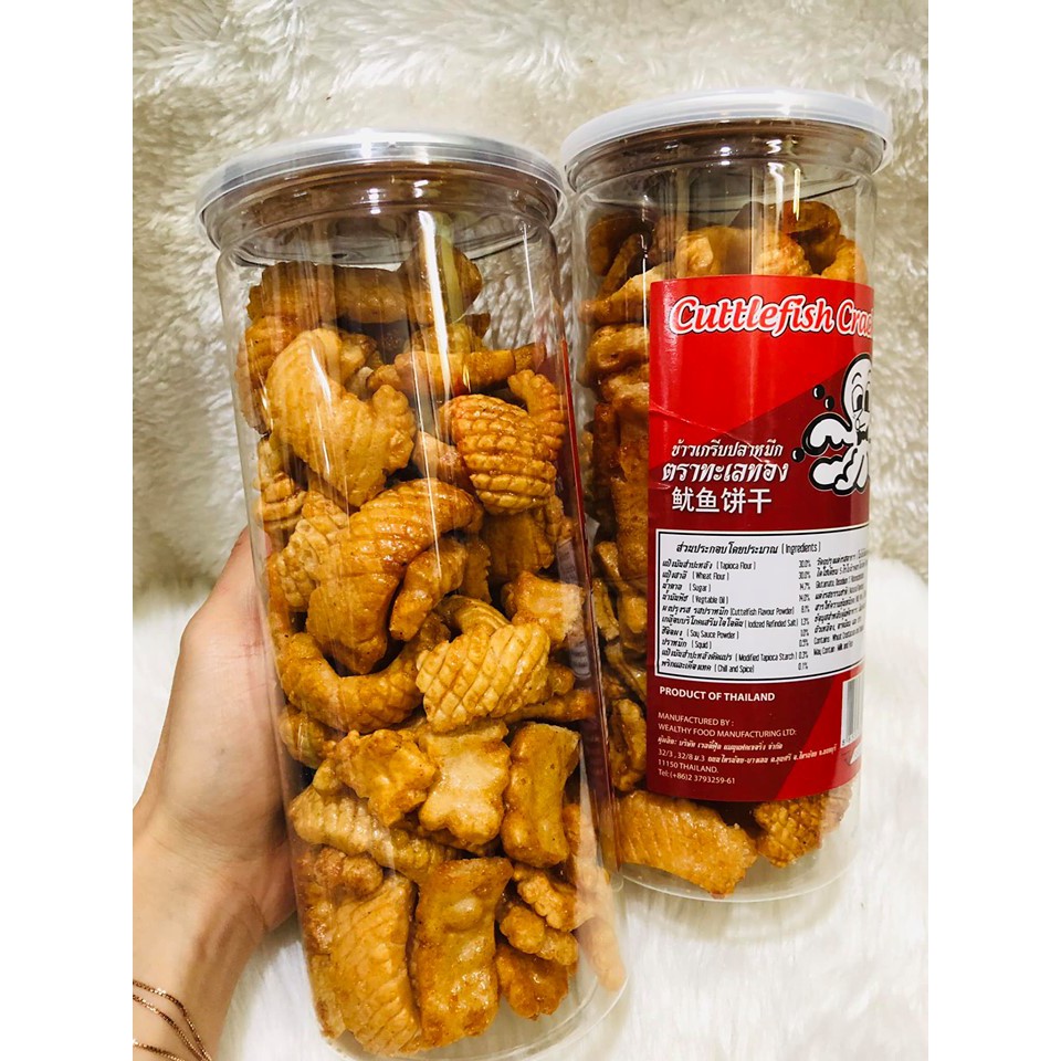 Snack Mực Thái Lan Lon 150gr | BigBuy360 - bigbuy360.vn