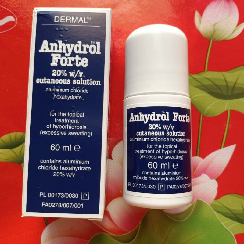 [FREE SHIP ] Lăn ANHYDROL 60ml của anh NGĂN MỒ HÔI NÁCH, TAY, CHÂN HIỆU QUẢ từ lần đầu dùng,giúp trắng nách khử mùi hôi