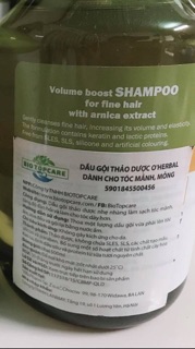 dầu gội O’Herbal dành tóc mỏng và mảnh