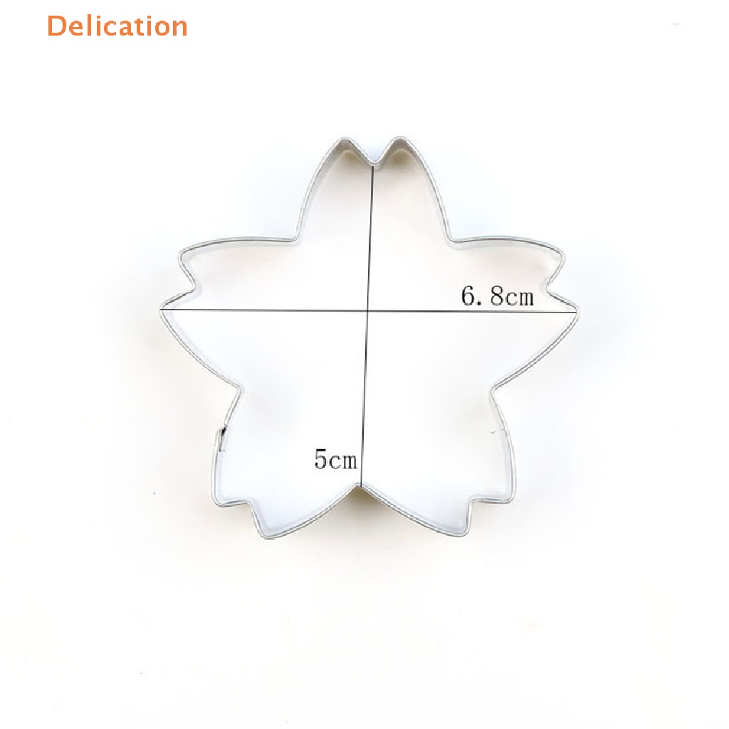 Khuôn Cắt Bánh Quy Hình Hoa Anh Đào Bằng Thép Không Gỉ