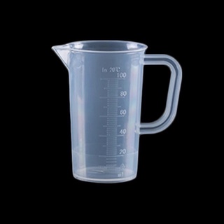 Ca đong / Cốc ly đong 100ml có vạch chia tay cầm PP