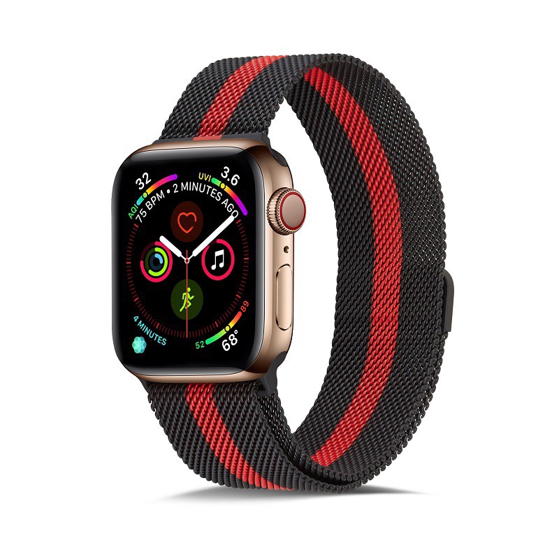 Milanese Stainless Steel Band Apple Watch Strap 38mm 40m 42mm 44mm iWatch Strap Series SE 6/5/4/3/2/1 Bracelet Watchband