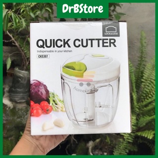 Dụng cụ tỏi ớt bằng tay lock&lock quick chopper cks307 drbstore