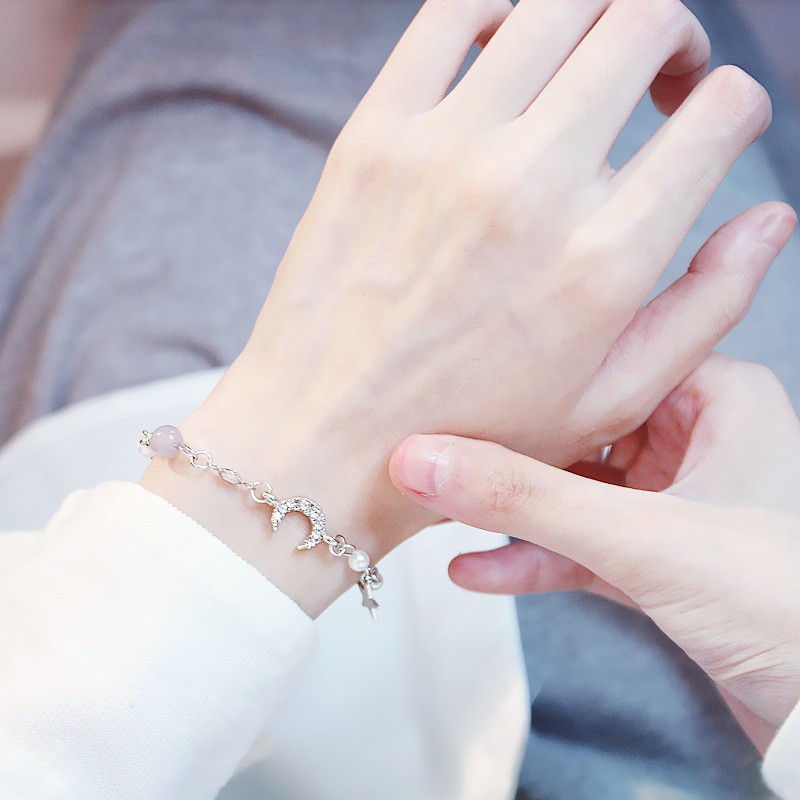 Lắc Tay Nữ Hình Hình Ngôi Sao Khảm Nạm Cực Đẹp