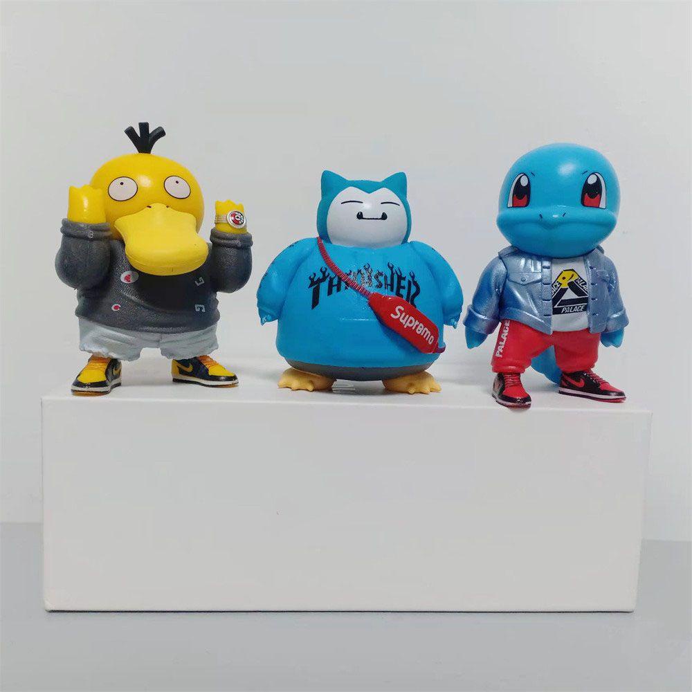 Mô Hình Nhân Vật Hoạt Hình Pokemon Bằng PVC