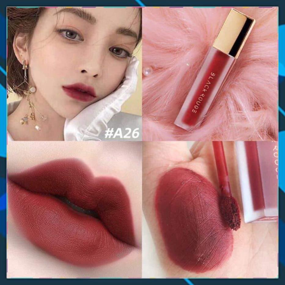 Auth/ Hàng Auth  Son Black rouge A18 - A27, ver 4 + ver 5 - son kem lì black rouge