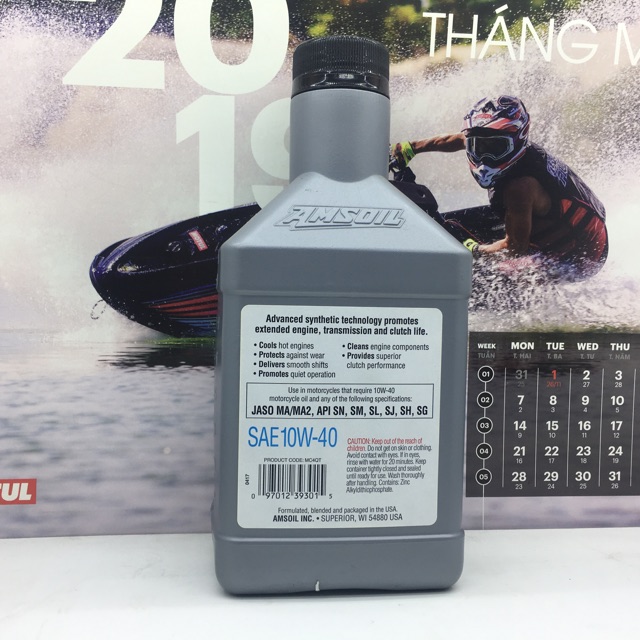 Nhớt Amsoil 10W40 Performance 946ml