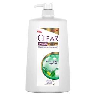 Dầu Gội CLEAR Sạch Gàu Dầu Gội Sạch Gàu Mát Lạnh Bạc Hà 3X Sức Mạnh Đánh Bay Gàu, Ngứa, Vi Khuẩn 1.4kg