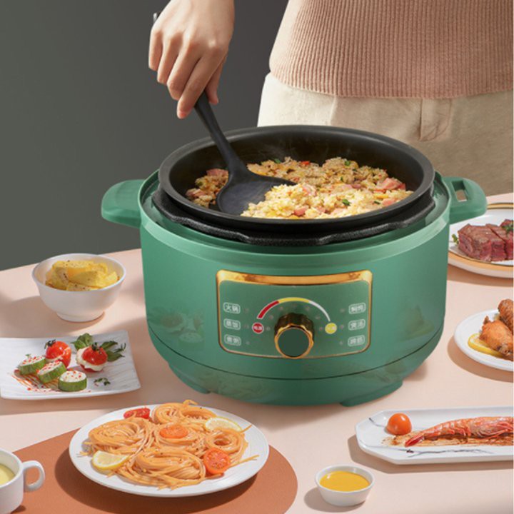 Nồi Áp Suất Điện KAISA VILLA Dung Tích 3.5L - Nồi Áp Suất Đa Năng ( nấu cơm, cháo, soup, lẩu, hầm, gân)- Hàng Chính hãng