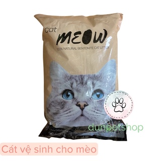 Cát vệ sinh cho mèo Catmeow 8L - Mùi cà phê