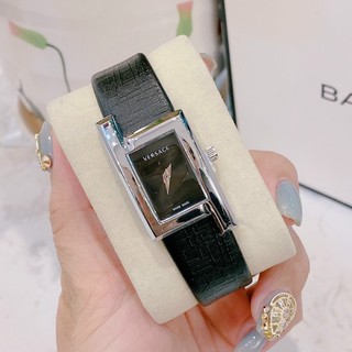Đồng hồ versace nữ dây da mềm, viền thép không gỉ, bảo hành 12 tháng MTP-STORE