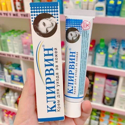 [CHÍNH HÃNG 100%] Kem làm mờ sẹo Nga Klirvin 25g - Làm mờ sẹo rỗ, thâm, nám - Sản phẩm cần có trong tủ thuốc nhà bạn