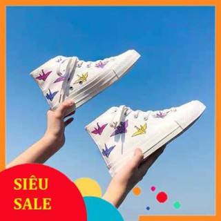 Free ship giày thể thao nữ cổ cao ra nắng đổi màu siêu xinh hp