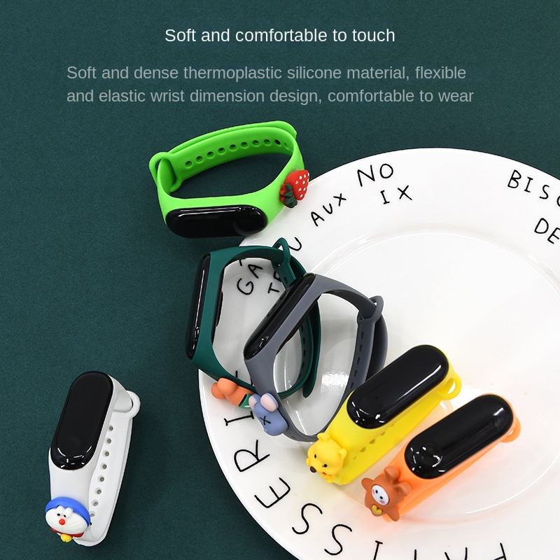 Đồng Hồ Điện Tử Màn Hình Cảm Ứng Chống Nước Hình Hoạt Hình Cho Trẻ Em