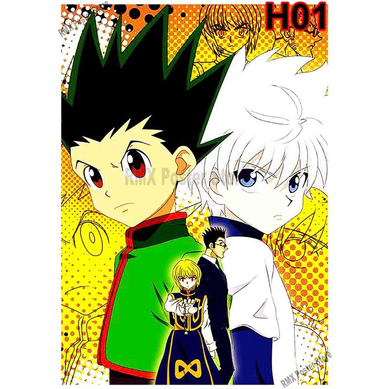 Tranh Giấy Dán Tường In Hình Anime Hunter X Hunter Trang Trí Phòng Khách / Quán Bar