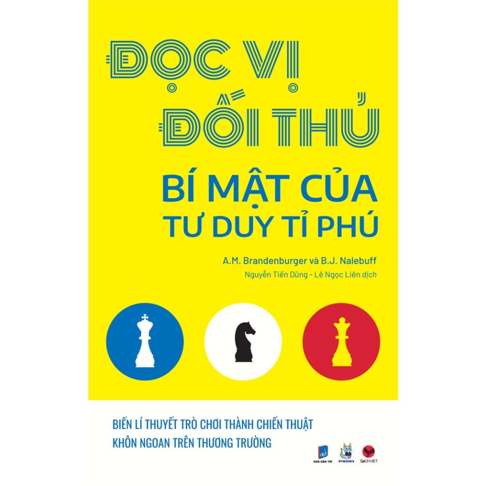 Sách - Đọc Vị Đối Thủ - Bí Mật Của Tư Duy Tỉ Phú (Bách Việt)