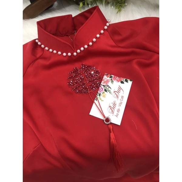 Miếng thêu chữ hỷ p3, áo dài cưới chữ hỷ tua rua- miếng thêu áo dài cưới