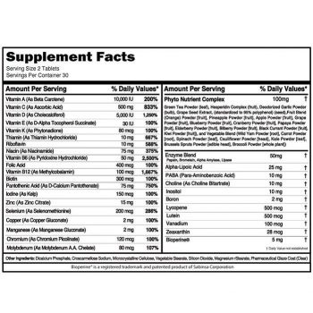 Viên Uống EVL VITAMODE 120 VIÊN Bổ Sung Vitamin Tổng Hợp Giúp Tăng Sức Đề Kháng Và Hệ Miễn Dịch Cao Cấp Từ USA