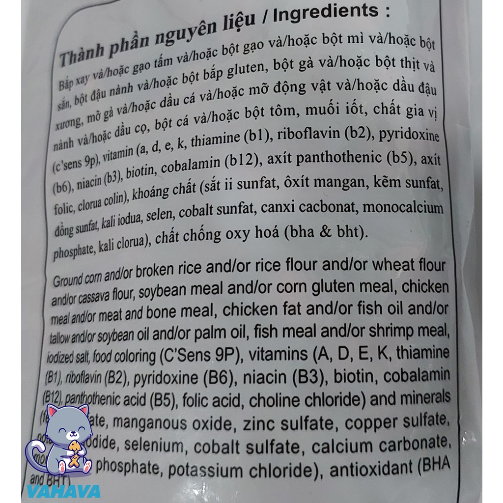 Thức Ăn Cho Mèo IQ 500g - Thức Ăn Mèo Apro IQ Formula Dạng Hạt - VAHAVA