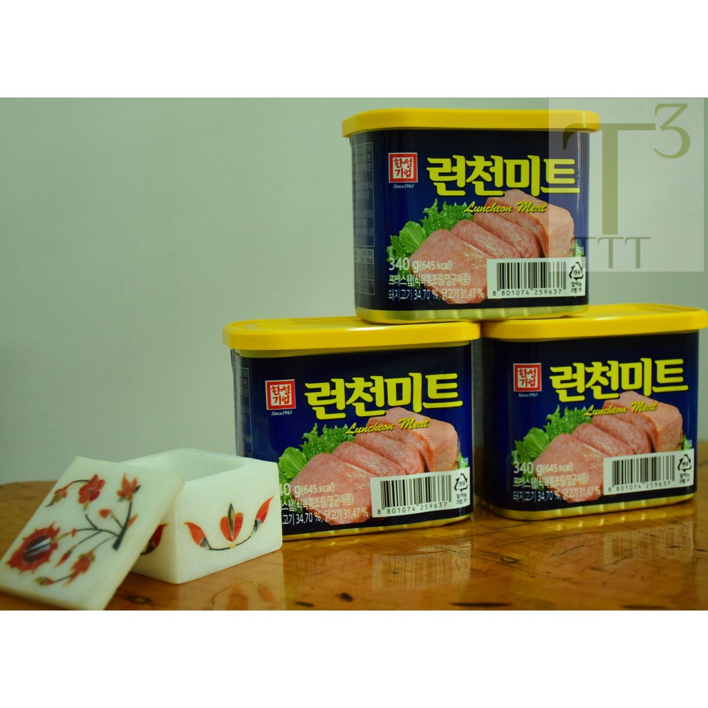 Thịt Heo Hộp Kiểu Mỹ, Thịt Hộp Ăn Liền, Thịt Hộp HanSung Hàn Quốc - HSD 08/2024 | BigBuy360 - bigbuy360.vn