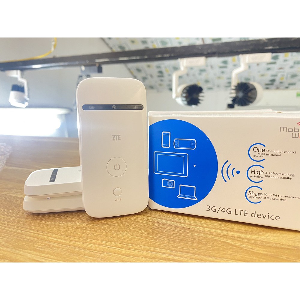 PHÁT WIFI DI ĐỘNG TỪ SIM 3G 4G 5G MF65 MÀU TRẮNG CHẠY ĐA MẠNG SÓNG KHỎE PIN KHỦNG