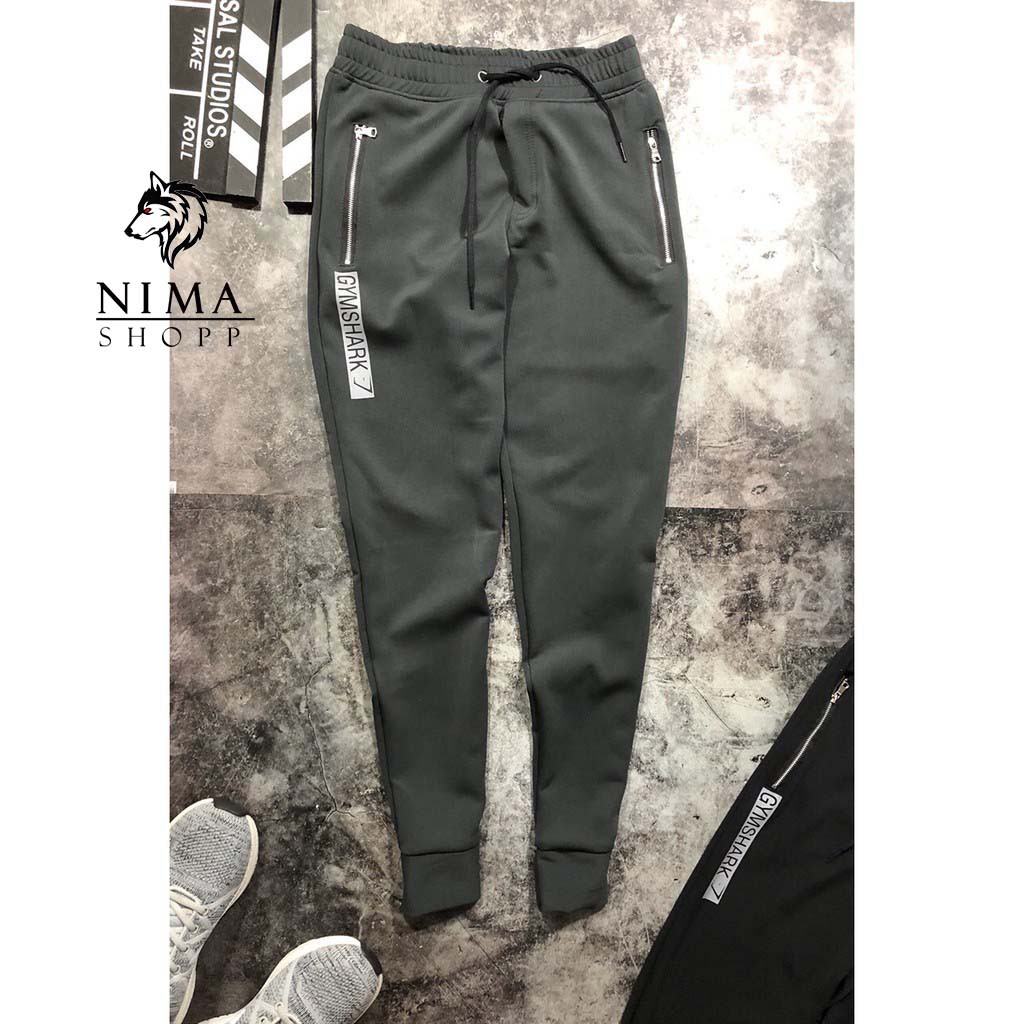 Quần gym nam dài co dãn cực tốt, Quần thể thao nam gymshark cao cấp, gấu bo ôm phong cách sport NMQ012 | BigBuy360 - bigbuy360.vn