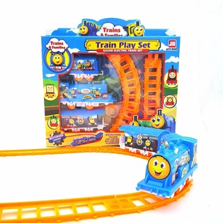 Đồ chơi đường ray xe lửa Train Play set tự lắp ráp