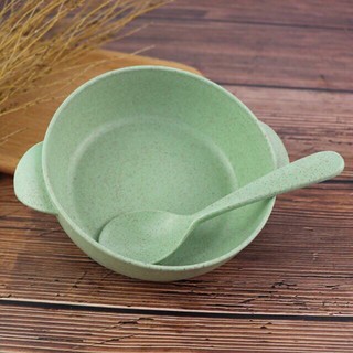 BÁT ĂN DẶM lúa mạch kèm thìa (có hộp)