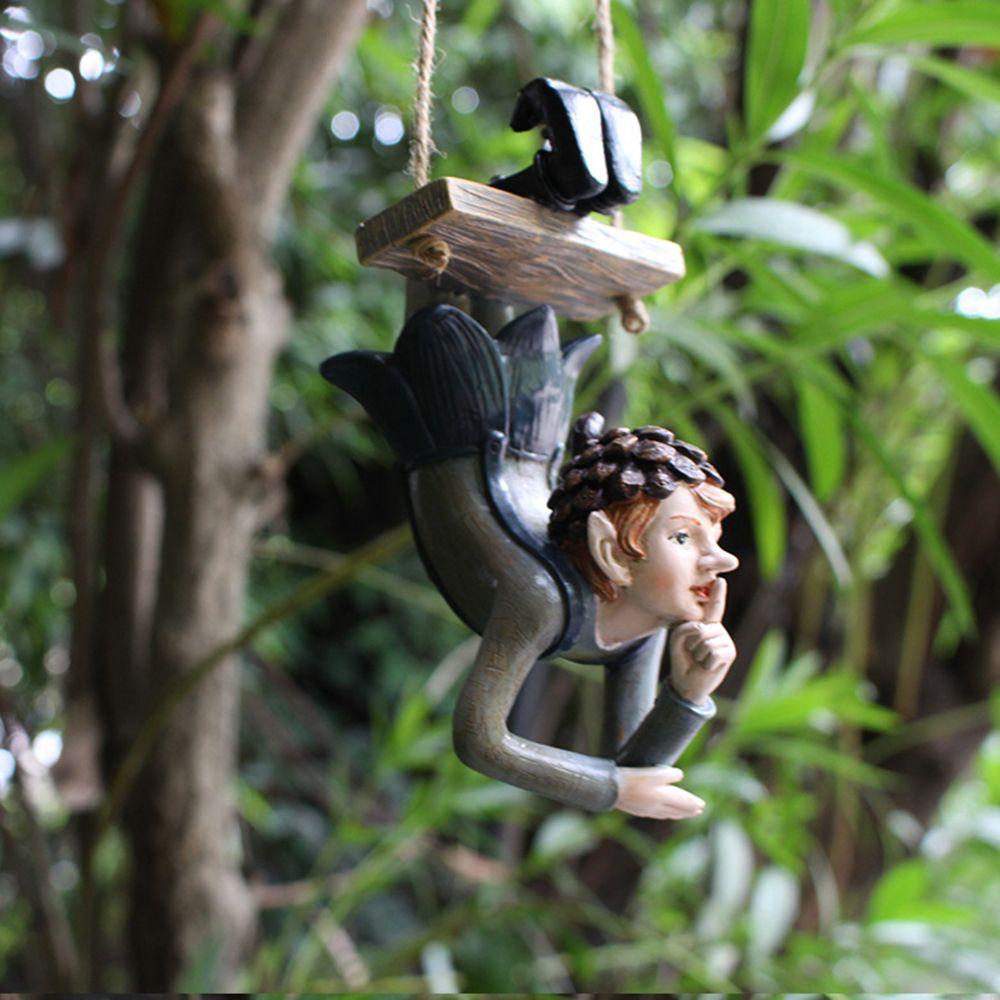 LAKAMIER Mô Hình Yêu Tinh Treo Trang Trí Sân Vườn