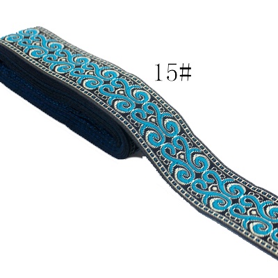 Dây Vải Cotton 5Yards Rộng 3.3cm Thêu Họa Tiết Trang Trí Thủ Công DIY