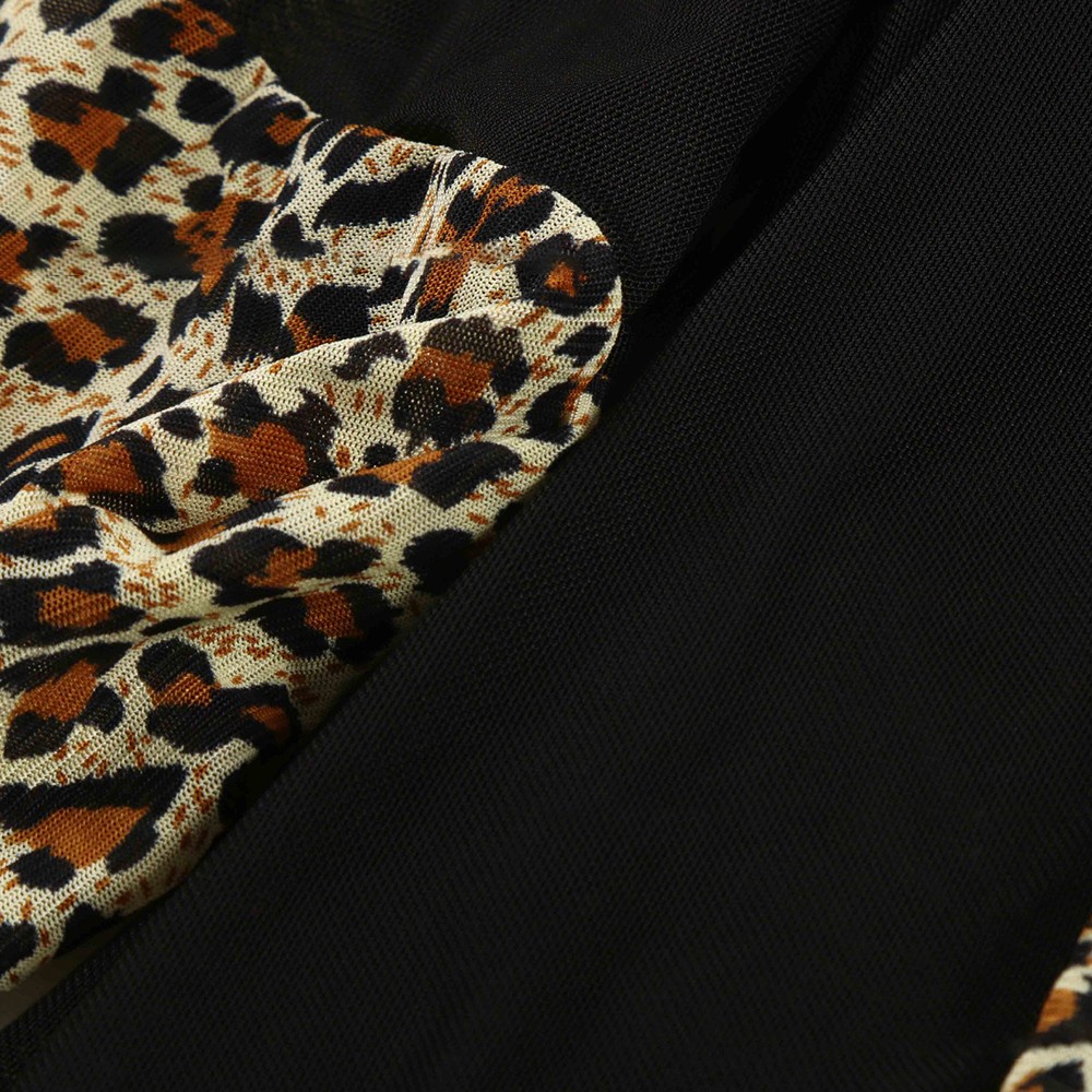 [Hàng Mới về] Áo cardigan tay dài họa tiết da báo thời trang
 | BigBuy360 - bigbuy360.vn