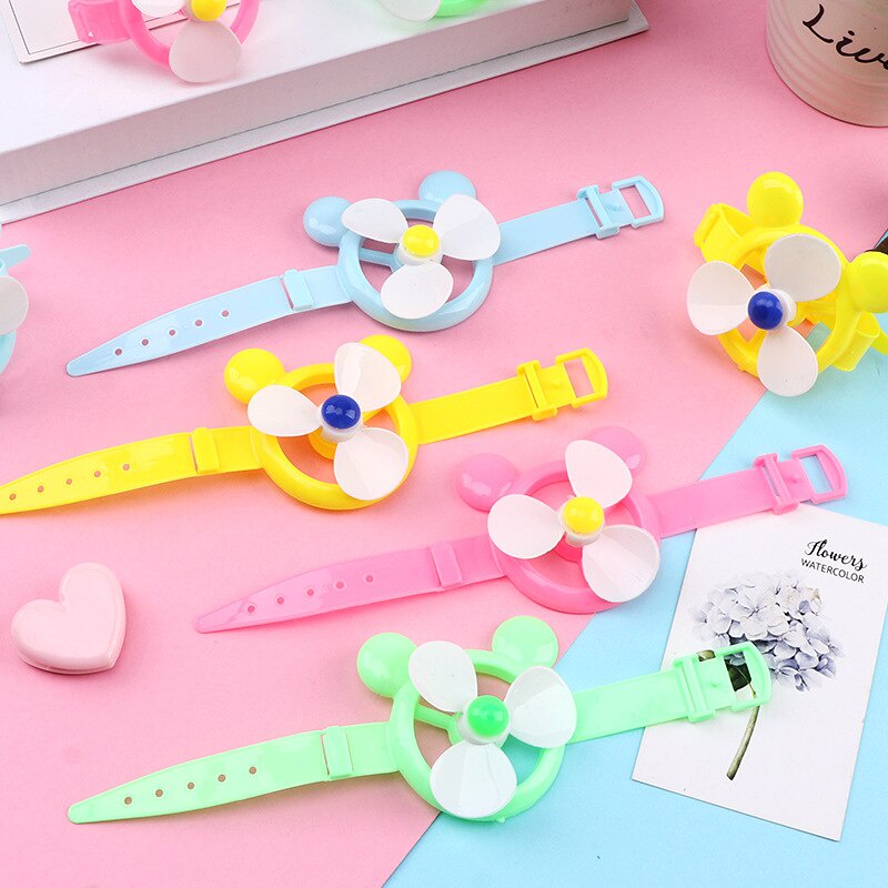 1 Đồng Hồ Nhựa Màu Cho Trẻ Em Đồng Hồ Cối Xay Gió Bằng Nhựa