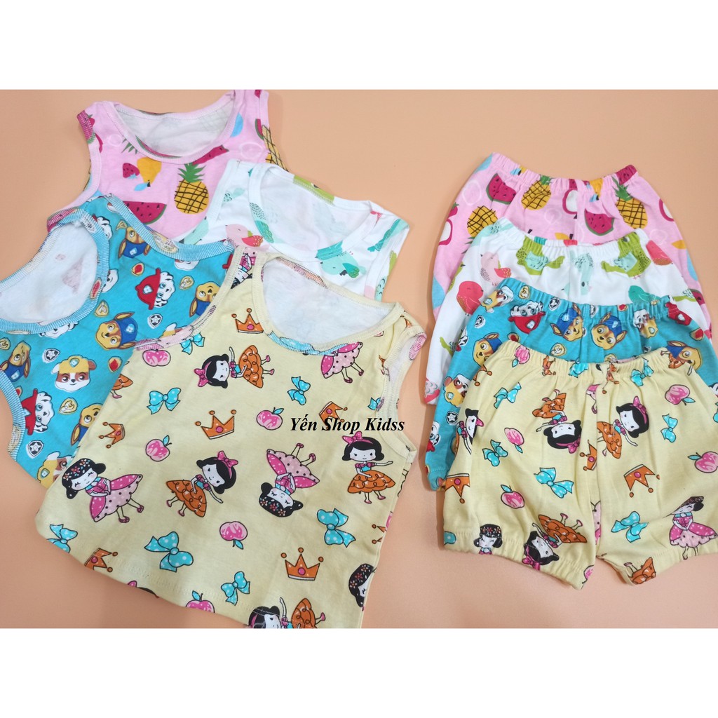 Sale !!! Bộ Ba Lỗ Bozip Hàng Đẹp Cho Bé-Super Sale (8-19kg) (1150)