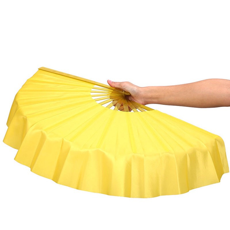 Quạt múa văn nghệ một màu nan nhựa siêu bền và đẹp