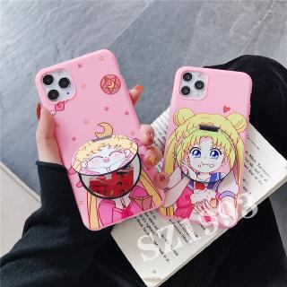 Ốp điện thoại mềm có gương hình Sailor Moon cho OPPO A9 2020 A5 2020 K3 F11 F11 Pro A7 A5s A3s F9 F7 F5 F3 F1s