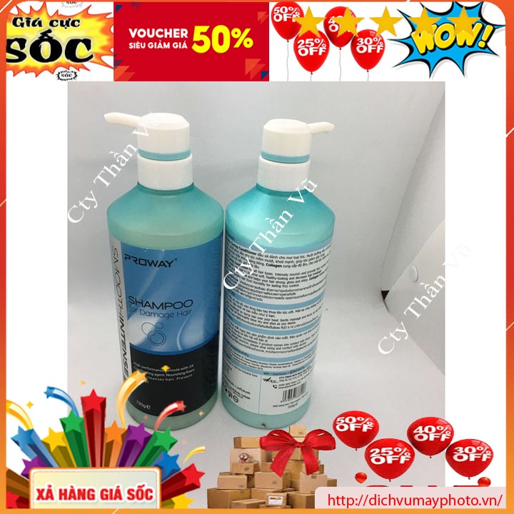 Dầu Gội Đầu Proway Tinh Dầu Macadamia Dưỡng Ẩm Dịu Nhẹ Giúp Cho Tóc Hư Tổn Giảm Khô Xơ