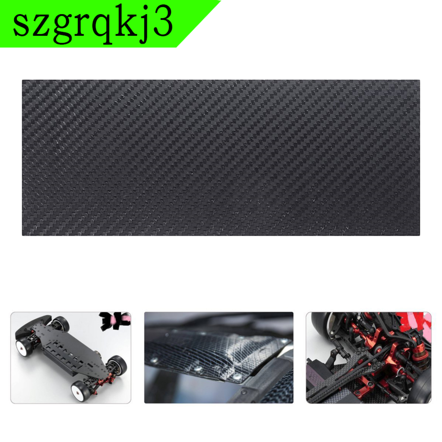 Tấm Sợi Carbon 3k 250mm X 100mm (Lxw) Cho Drone