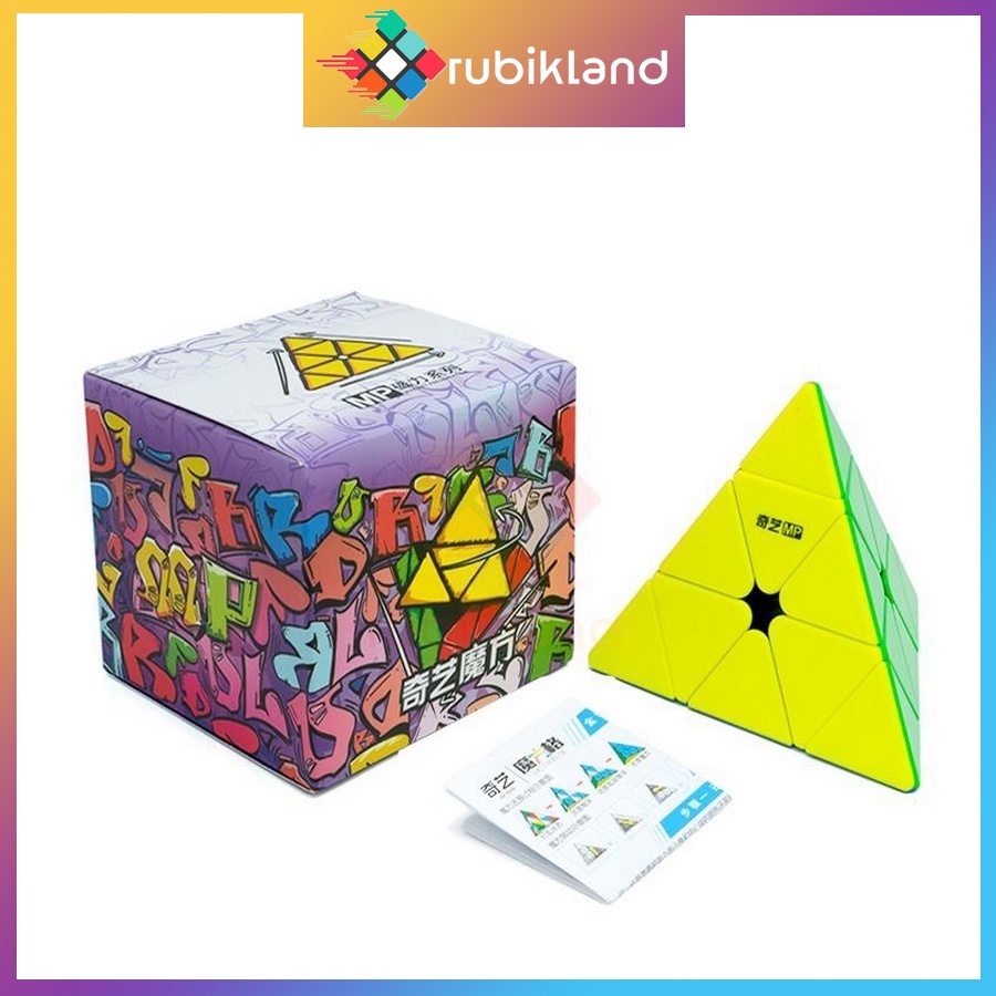 Rubik QiYi MP Pyraminx M Stickerless Rubic Tam Giác Có Nam Châm Đồ Chơi Trí Tuệ