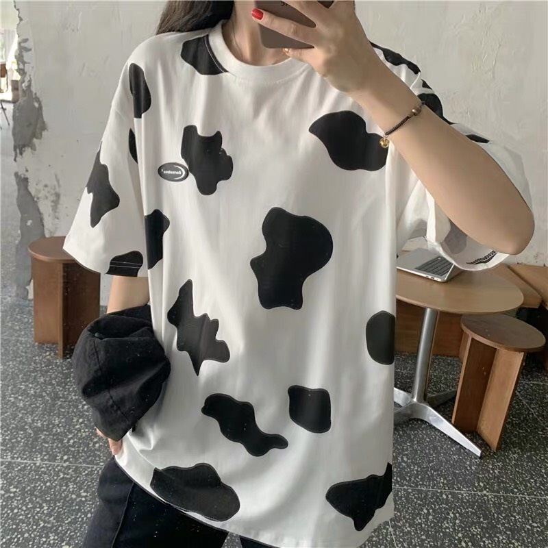 Áo Thun Cổ Tròn Tshirt Nữ Nam Unisex Chất Vải Thun Cotton Bò Sữa WAT454